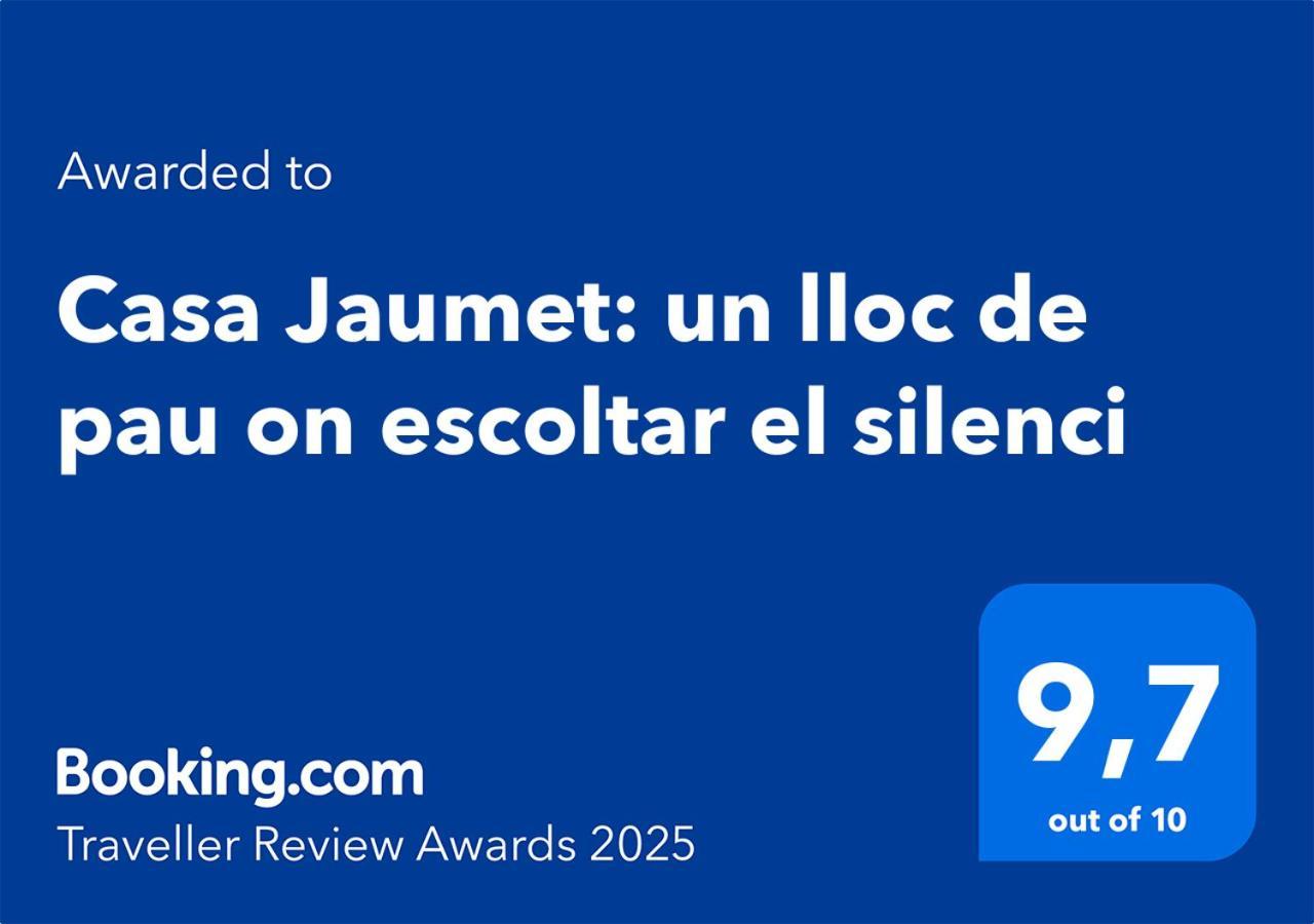 Apartament Casa Jaumet: Un Lloc De Pau On Escoltar El Silenci Aramunt Zewnętrze zdjęcie